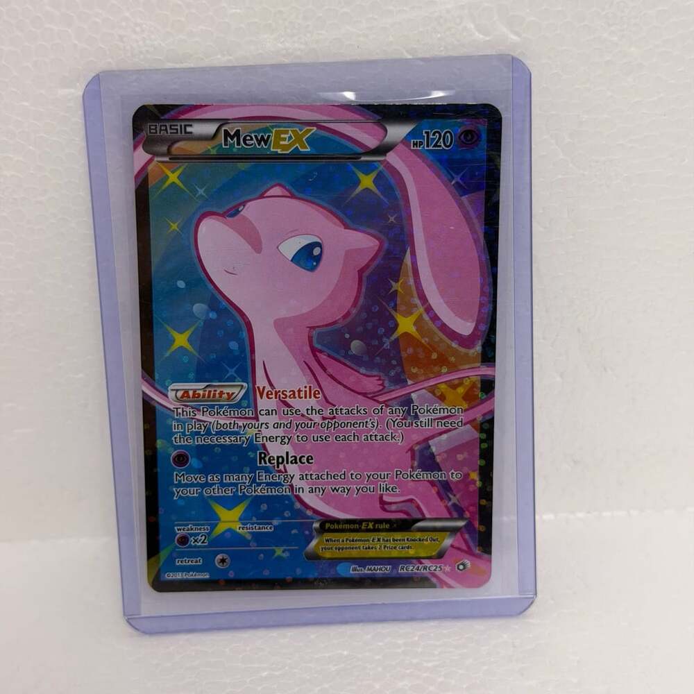 Pokemon Mew EX RC24/RC25 Legendary Treasures Radiant Collection Full Art